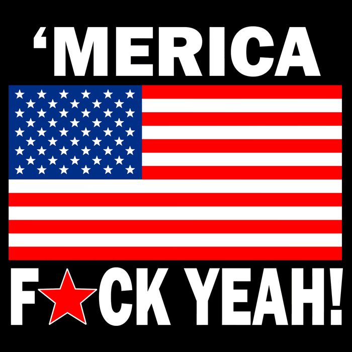 Merica F*ck Yeah! USA Poster