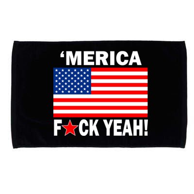 Merica F*ck Yeah! USA Microfiber Hand Towel