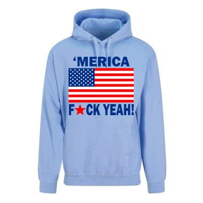 Merica F*ck Yeah! USA Unisex Surf Hoodie