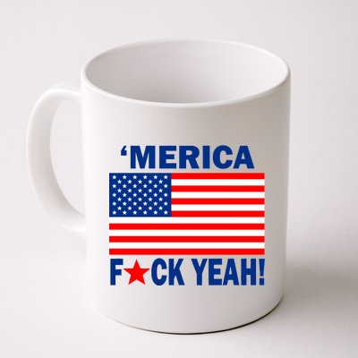 Merica F*ck Yeah! USA Coffee Mug