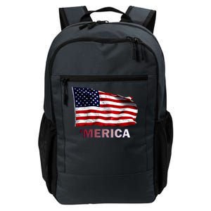 Merica Flag Wave Daily Commute Backpack