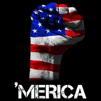 Merica Freedom Fist Cooling Performance Crew T-Shirt
