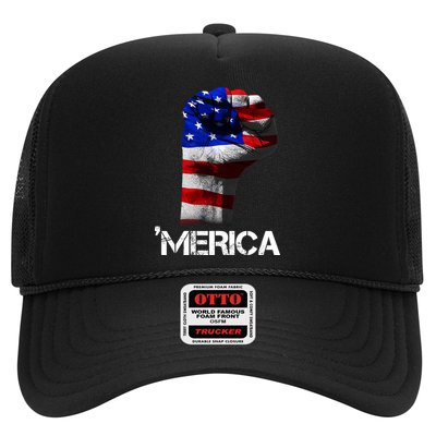 Merica Freedom Fist Trucker Hat