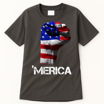 Merica Freedom Fist Tall T-Shirt
