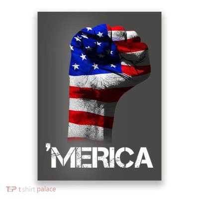 Merica Freedom Fist Poster