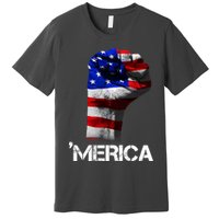 Merica Freedom Fist Premium T-Shirt