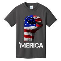 Merica Freedom Fist Kids T-Shirt