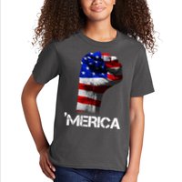 Merica Freedom Fist Kids T-Shirt