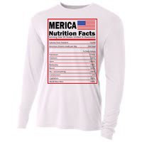 Merica Nutrition Facts Cooling Performance Long Sleeve Crew