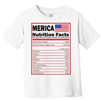 Merica Nutrition Facts Toddler T-Shirt