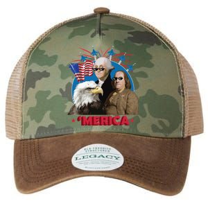 Merica Patriotic Party Legacy Tie Dye Trucker Hat