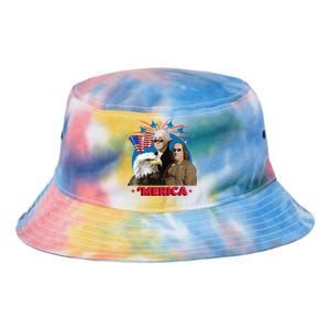 Merica Patriotic Party Tie Dye Newport Bucket Hat