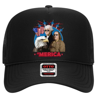 Merica Patriotic Party Trucker Hat