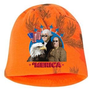 Merica Patriotic Party Kati - Camo Knit Beanie