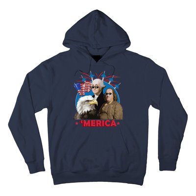 Merica Patriotic Party Hoodie