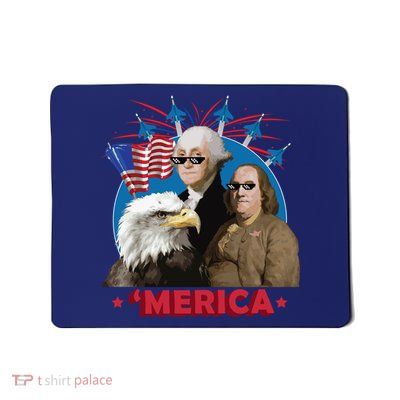 Merica Patriotic Party Mousepad