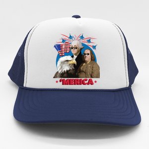 Merica Patriotic Party Trucker Hat