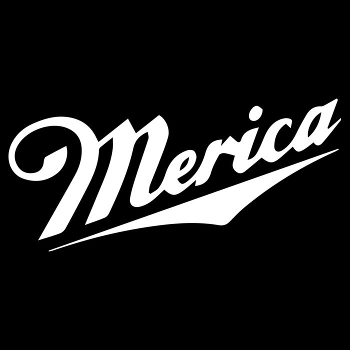 Merica Simple Logo Cooling Performance Crew T-Shirt