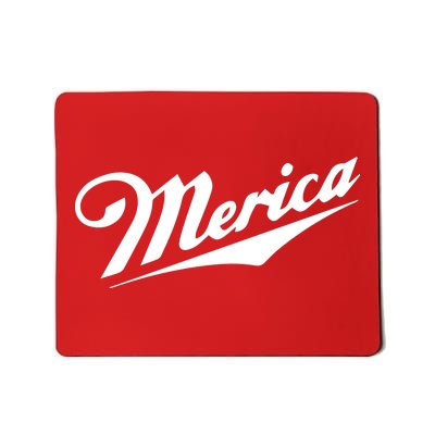 Merica Simple Logo Mousepad