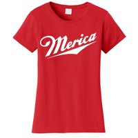 Merica Simple Logo Women's T-Shirt