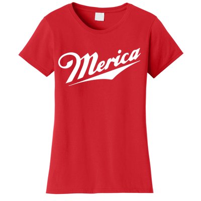 Merica Simple Logo Women's T-Shirt