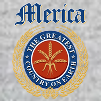 Merica The Greatest Country On Earth Beer Label  Premium T-Shirt