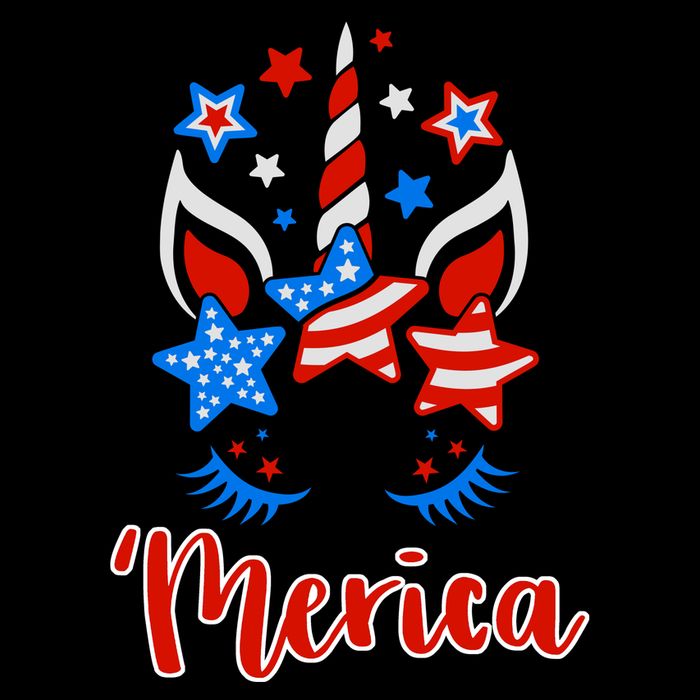 'Merica Unicorn Sustainable Bucket Hat