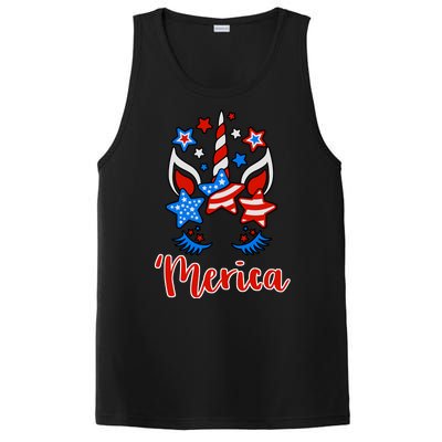 'Merica Unicorn PosiCharge Competitor Tank