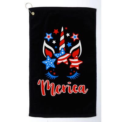 'Merica Unicorn Golf Towel