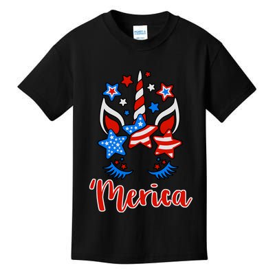 'Merica Unicorn Kids T-Shirt