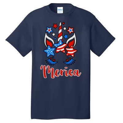 'Merica Unicorn Tall T-Shirt