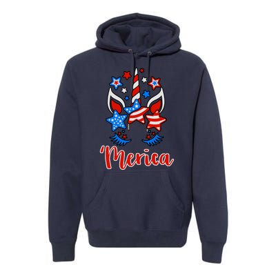 'Merica Unicorn Premium Hoodie