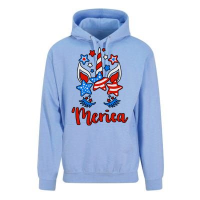 'Merica Unicorn Unisex Surf Hoodie