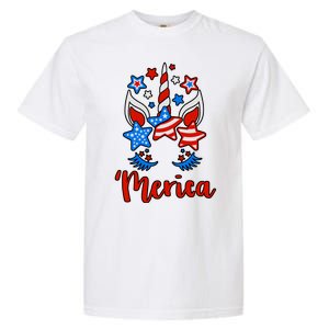 'Merica Unicorn Garment-Dyed Heavyweight T-Shirt