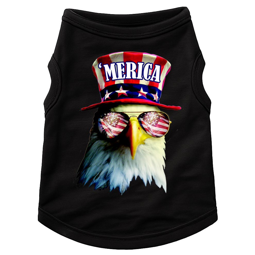 Merica USA Eagle Doggie Tank