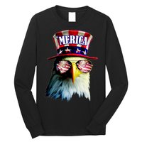 Merica USA Eagle Long Sleeve Shirt