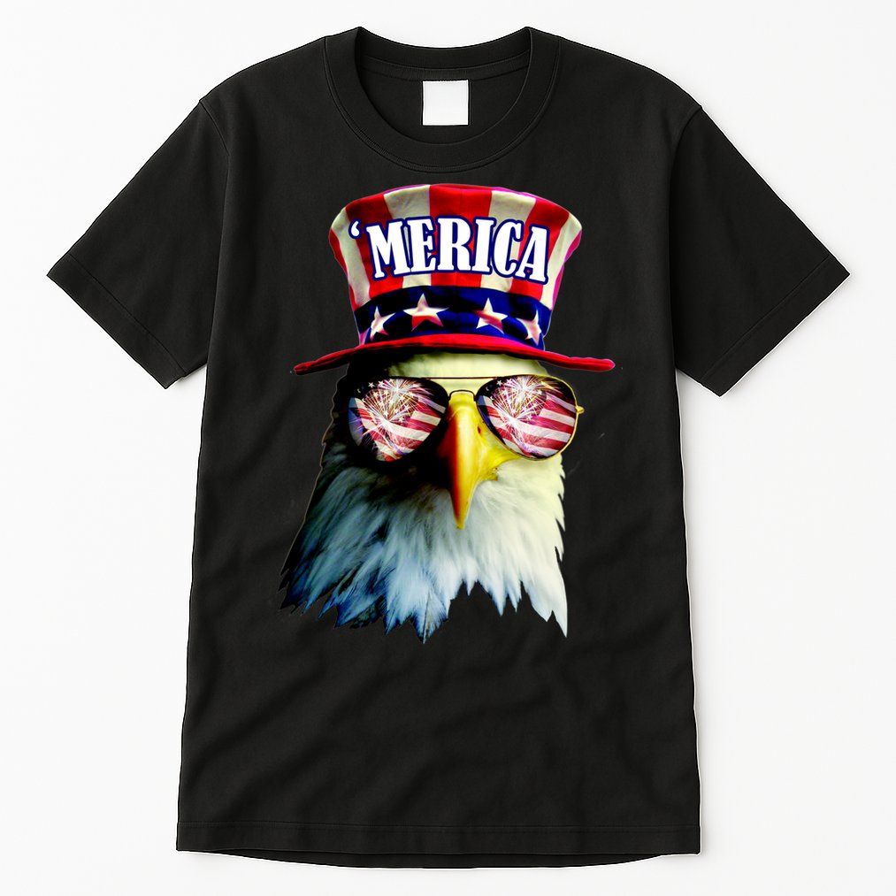 Merica USA Eagle Tall T-Shirt