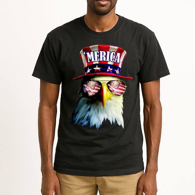Merica USA Eagle Tall T-Shirt
