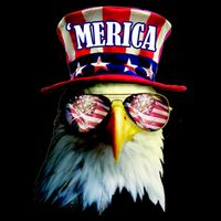 Merica USA Eagle City Backpack