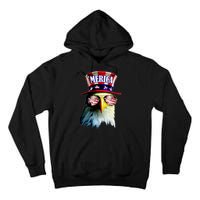 Merica USA Eagle Tall Hoodie