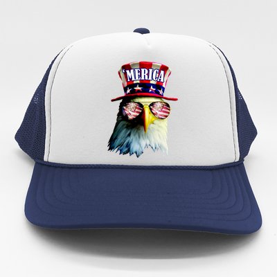 Merica USA Eagle Trucker Hat