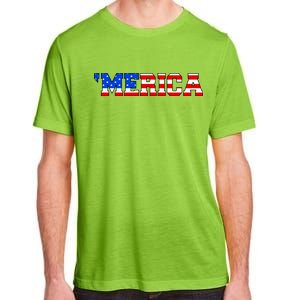 Merica USA Logo Adult ChromaSoft Performance T-Shirt