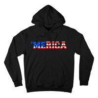 Merica USA Logo Hoodie