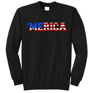 Merica USA Logo Sweatshirt