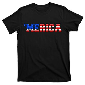 Merica USA Logo T-Shirt