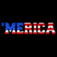 Merica USA Logo Visor