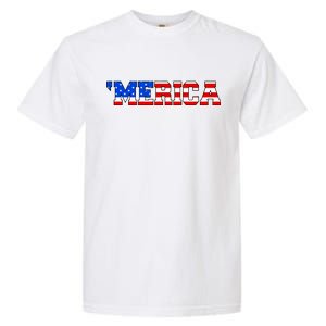 Merica USA Logo Garment-Dyed Heavyweight T-Shirt