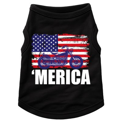 Merica USA Motorcycle  Doggie Tank