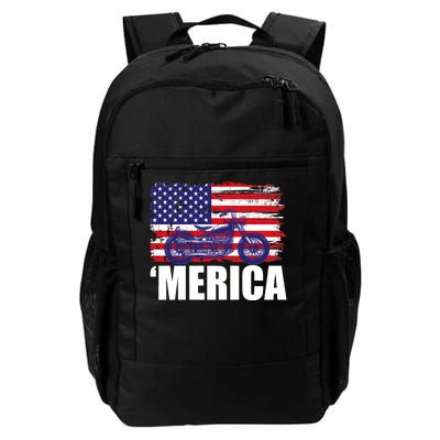 Merica USA Motorcycle  Daily Commute Backpack