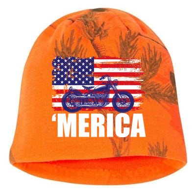 Merica USA Motorcycle  Kati - Camo Knit Beanie